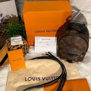 AUTH LOUIS VUITTON  Palm Springs MINI Backpack